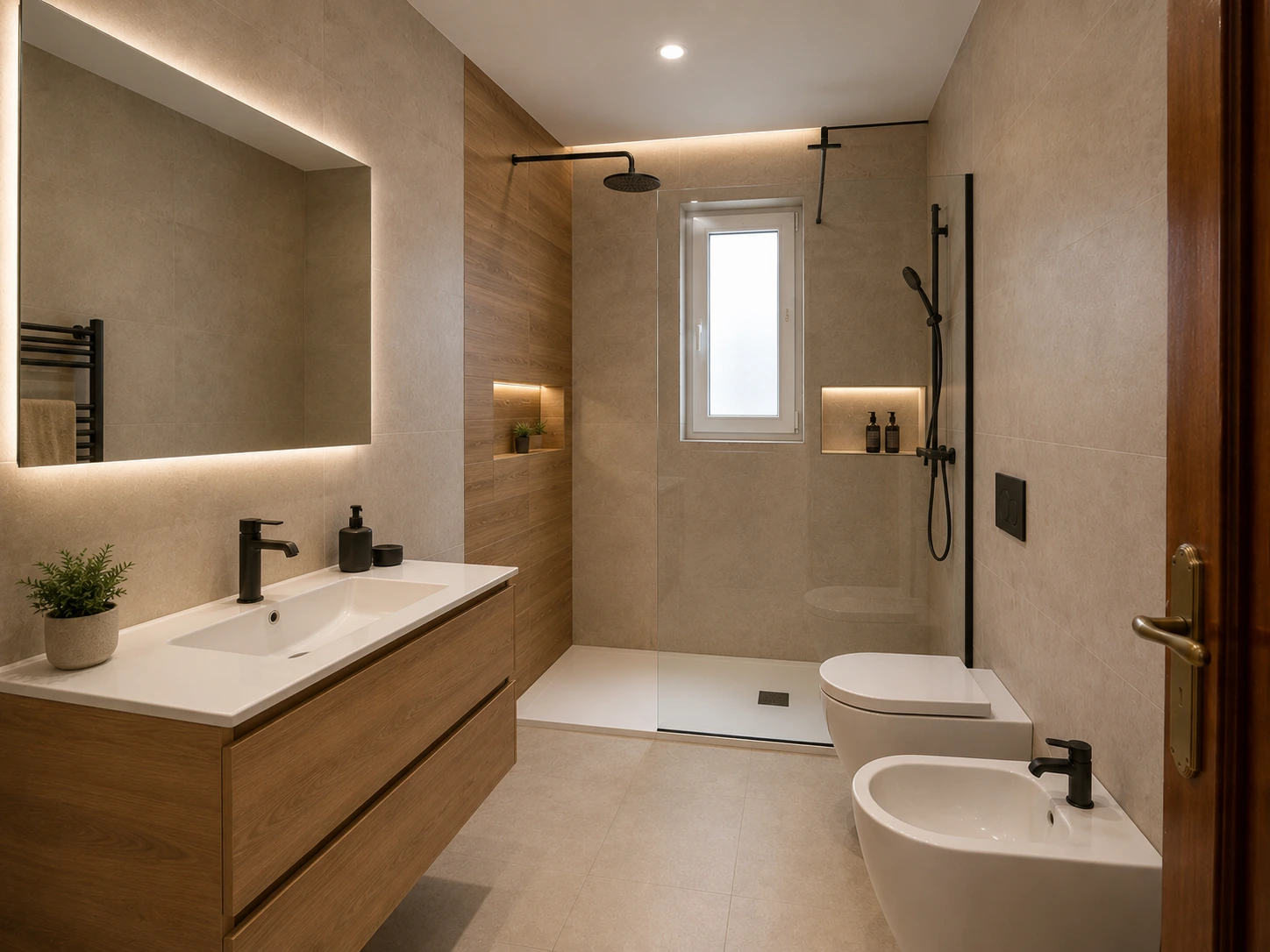 Reforma de baño moderna en Alcoi